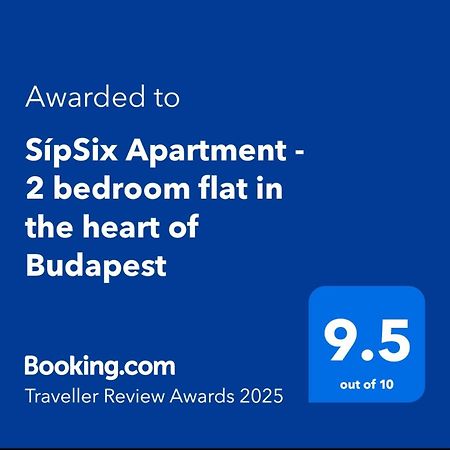 Sipsix Apartment - Modern 2 Bedroom Newly Renovated Flat With Ac In Budapest City Centre Екстер'єр фото